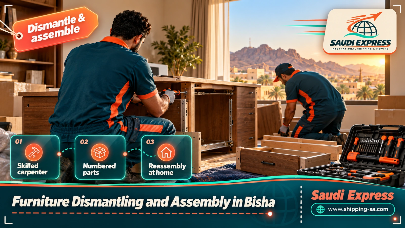 Furniture Dismantling and Assembly in Bisha