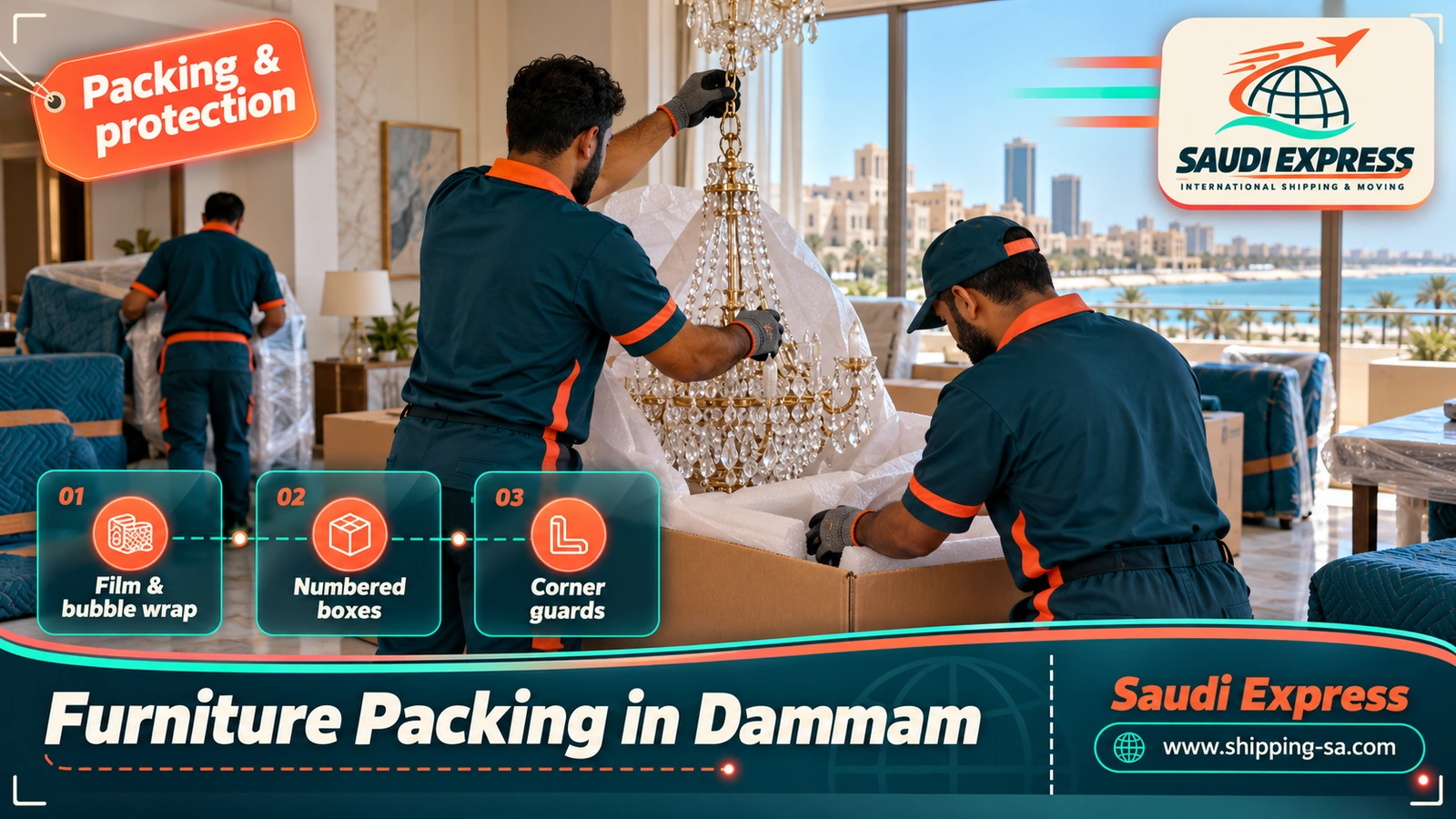 Furniture Packing in Dammam