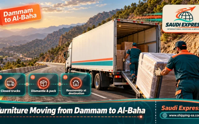 Furniture Moving from Dammam to Al-Baha