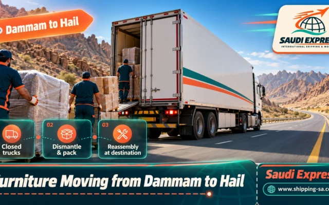 Furniture Moving from Dammam to Hail