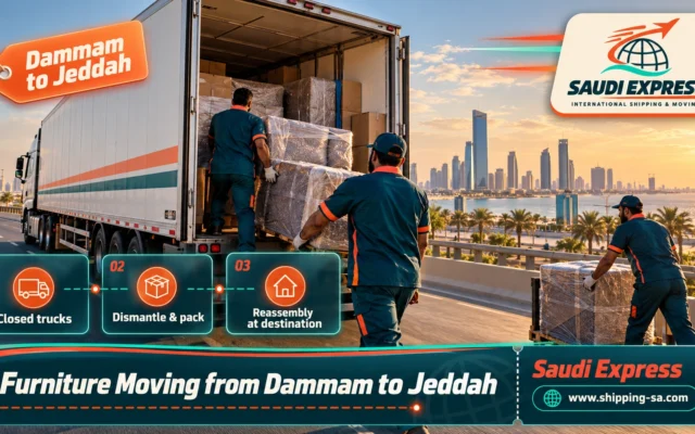 Furniture Moving from Dammam to Jeddah