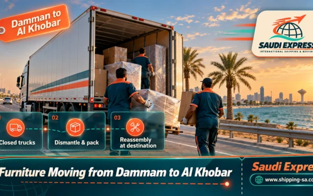 Furniture Moving from Dammam to Al Khobar