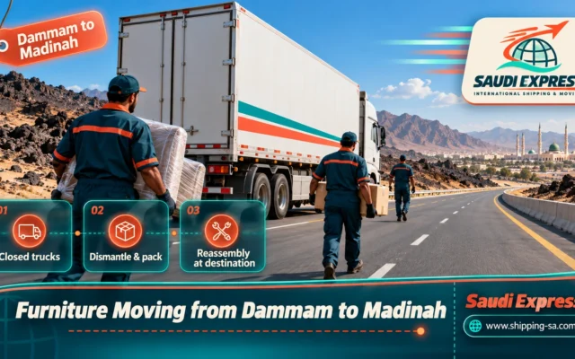 Furniture Moving from Dammam to Madinah