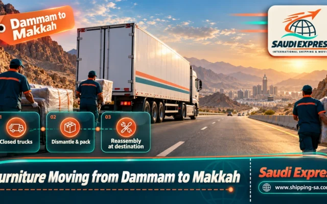 Furniture Moving from Dammam to Makkah