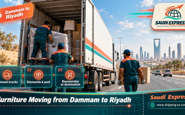 Furniture Moving from Dammam to Riyadh