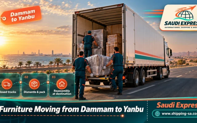 Furniture Moving from Dammam to Yanbu
