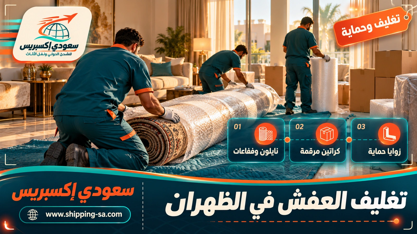 تغليف العفش في الظهران