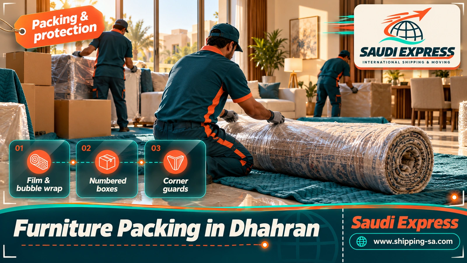 Furniture Packing in Dhahran