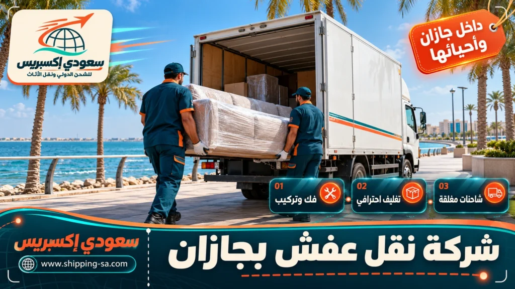 شركة نقل عفش بجازان