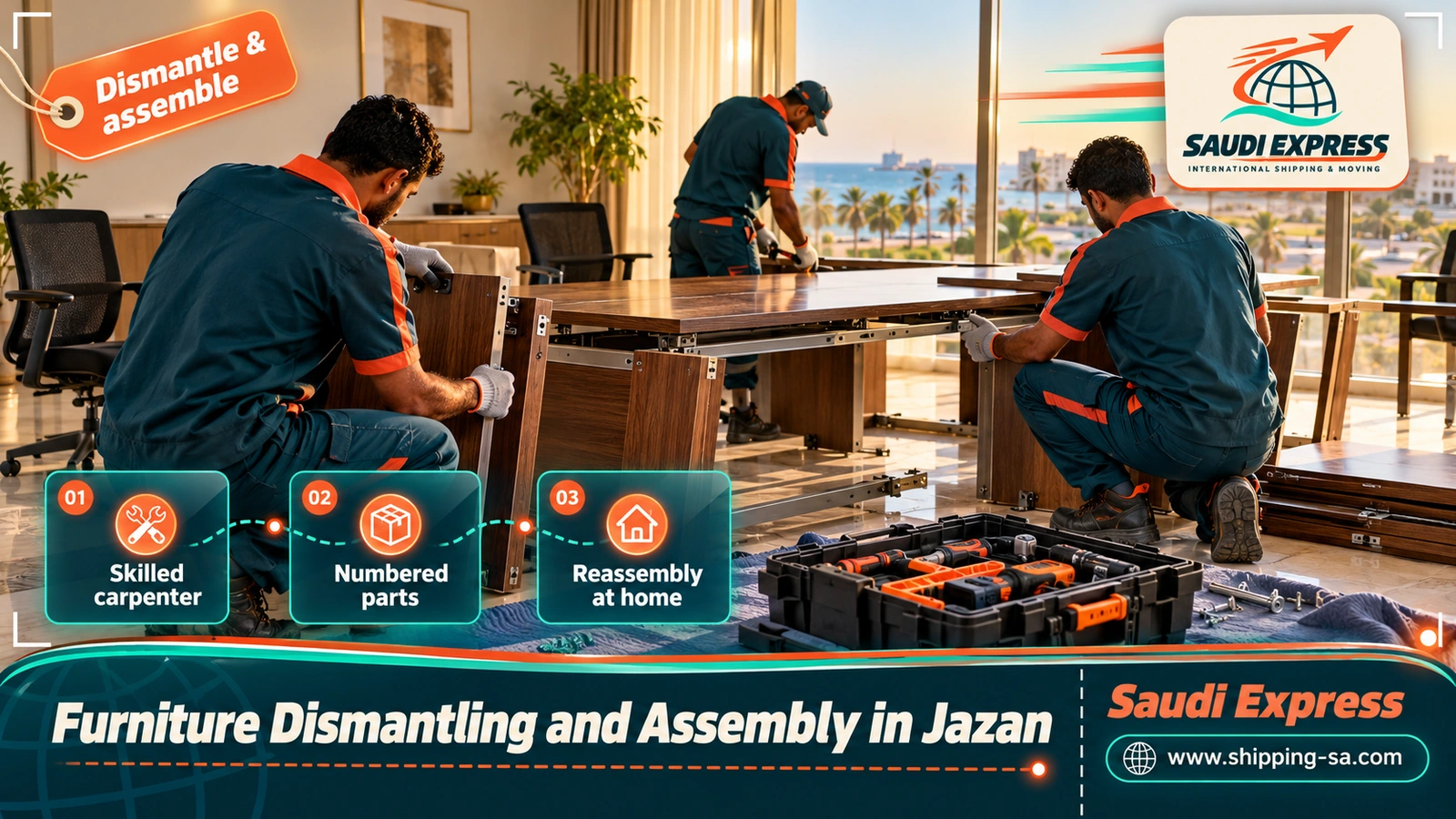 Furniture Dismantling and Assembly in Jazan