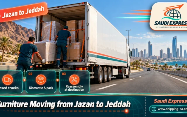 Furniture Moving from Jazan to Jeddah