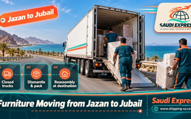 Furniture Moving from Jazan to Jubail