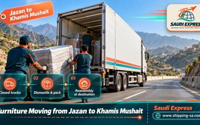 Furniture Moving from Jazan to Khamis Mushait