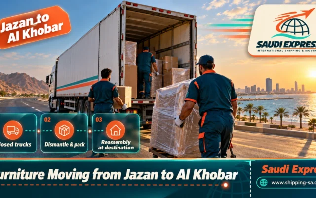 Furniture Moving from Jazan to Al Khobar