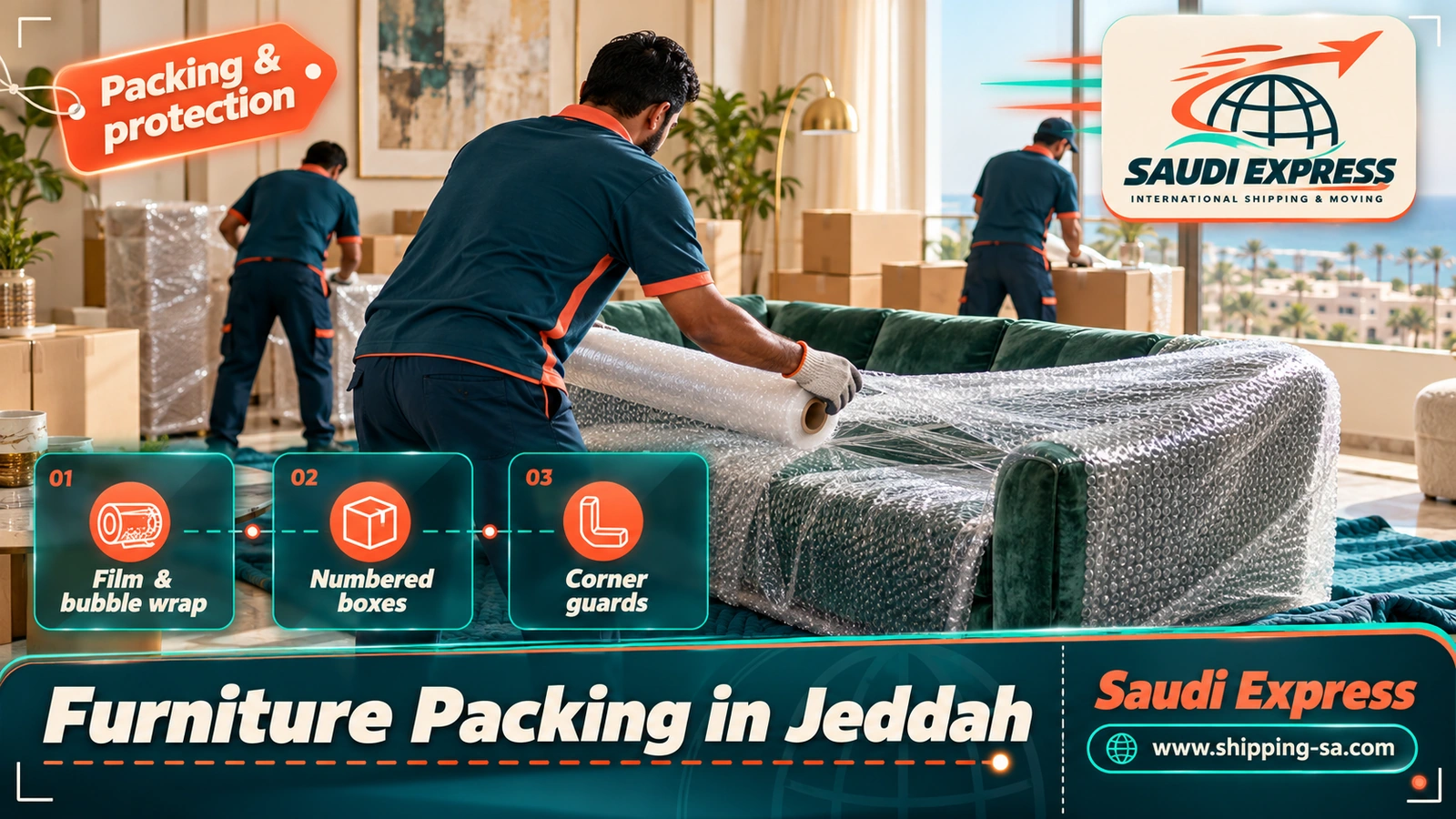 Furniture Packing in Jeddah