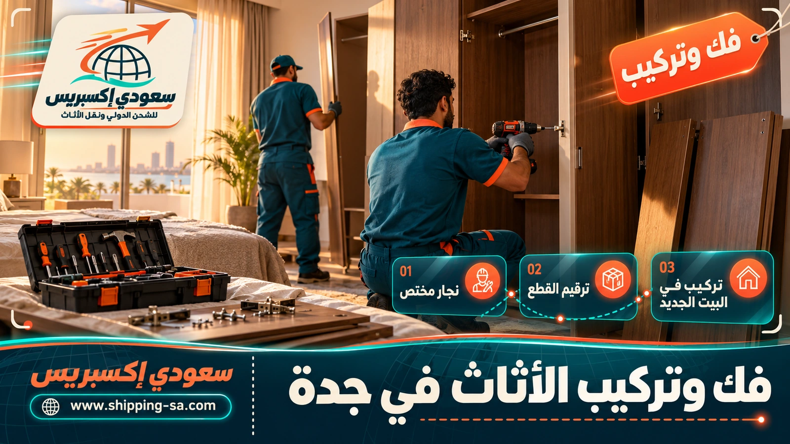 فك وتركيب الأثاث في جدة