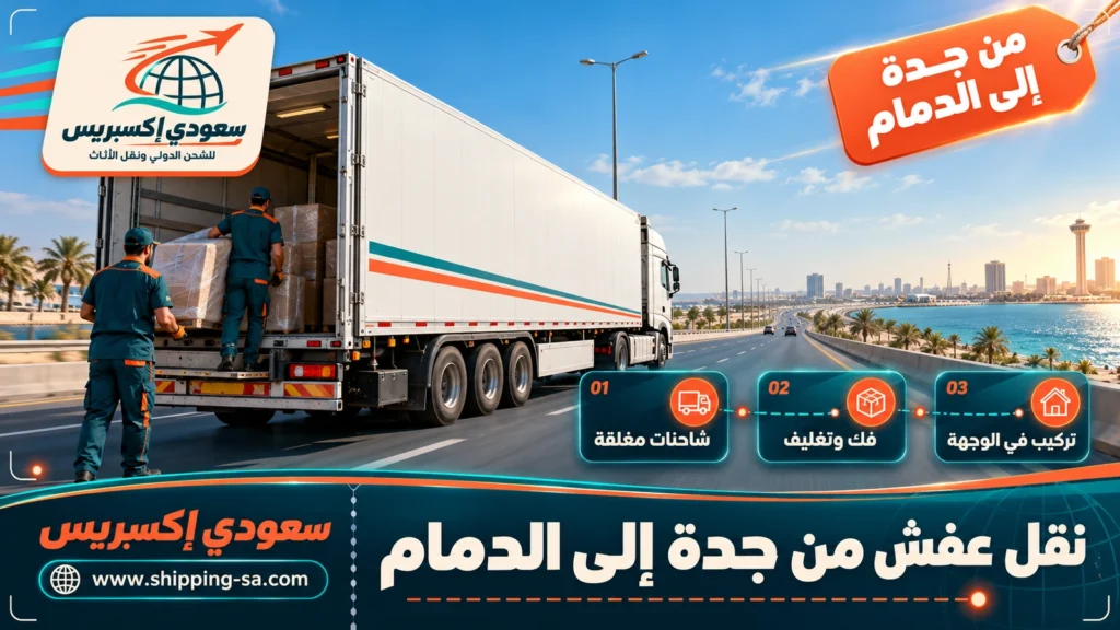 نقل عفش من جدة إلى الدمام