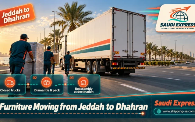 Furniture Moving from Jeddah to Dhahran
