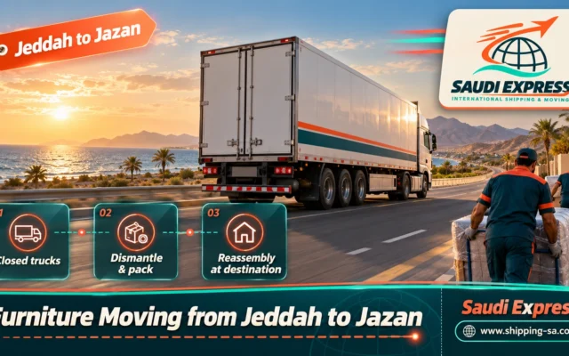 Furniture Moving from Jeddah to Jazan