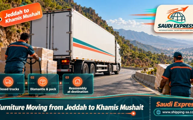 Furniture Moving from Jeddah to Khamis Mushait