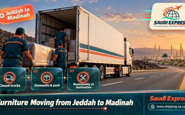 Furniture Moving from Jeddah to Madinah