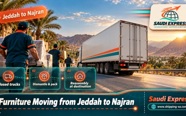 Furniture Moving from Jeddah to Najran