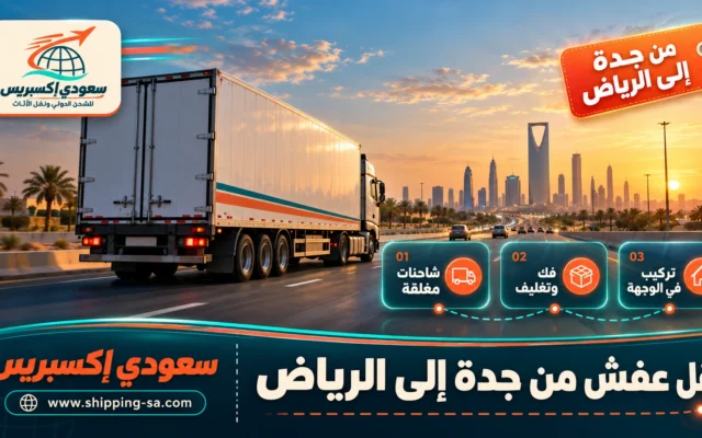 نقل عفش من جدة إلى الرياض