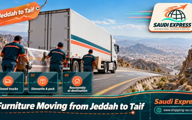 Furniture Moving from Jeddah to Taif