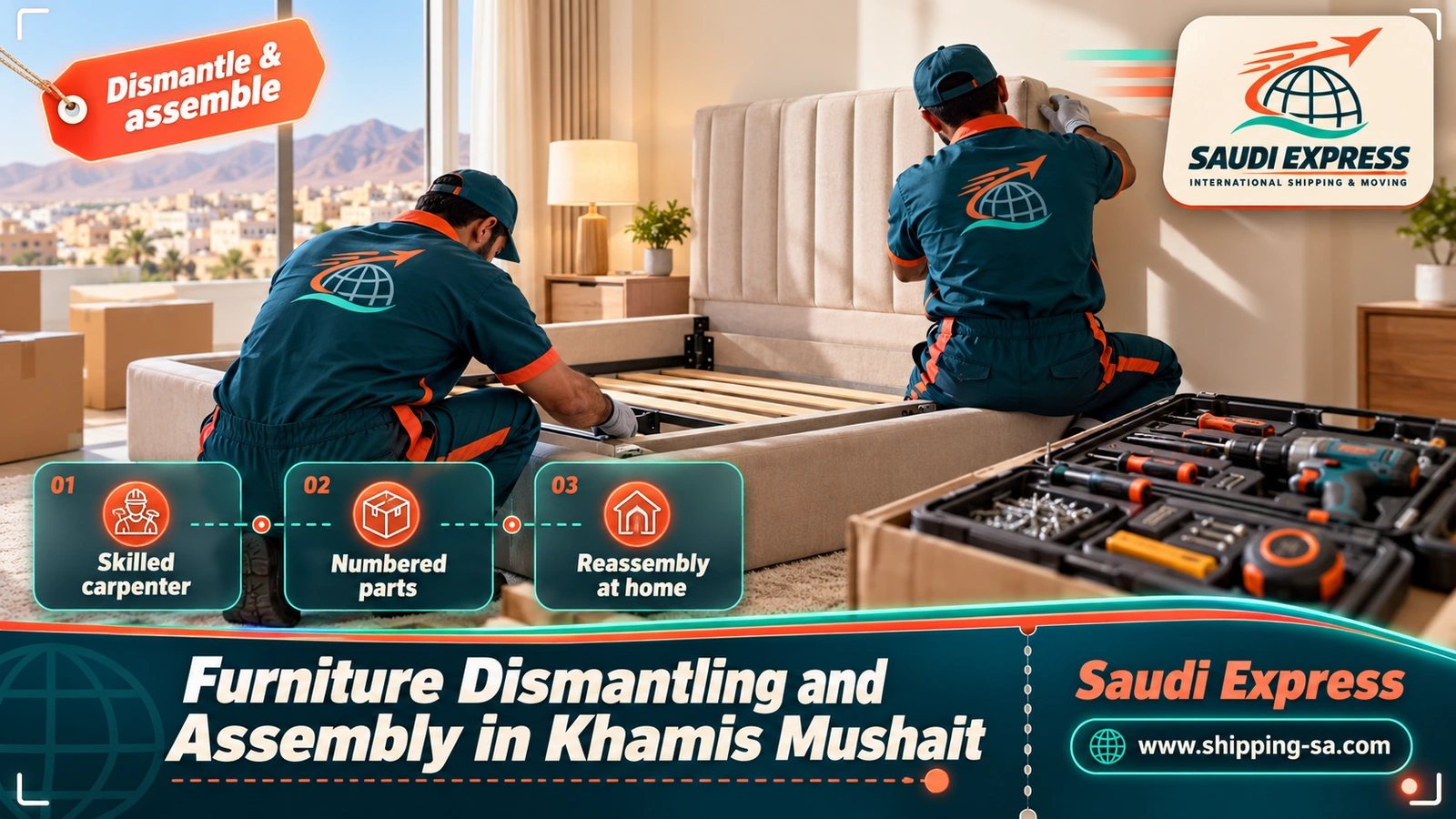 Furniture Dismantling and Assembly in Khamis Mushait