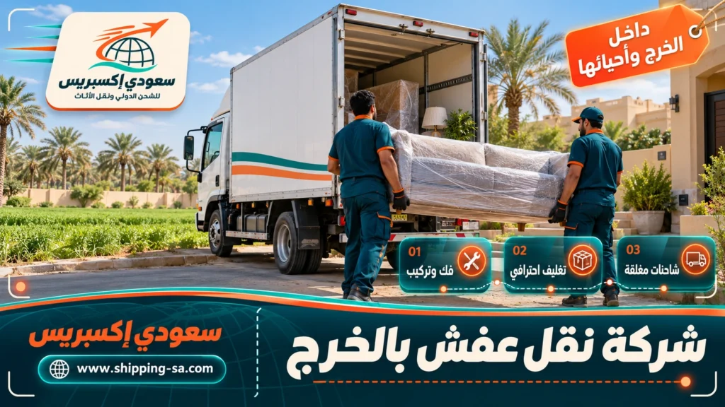 شركة نقل عفش بالخرج