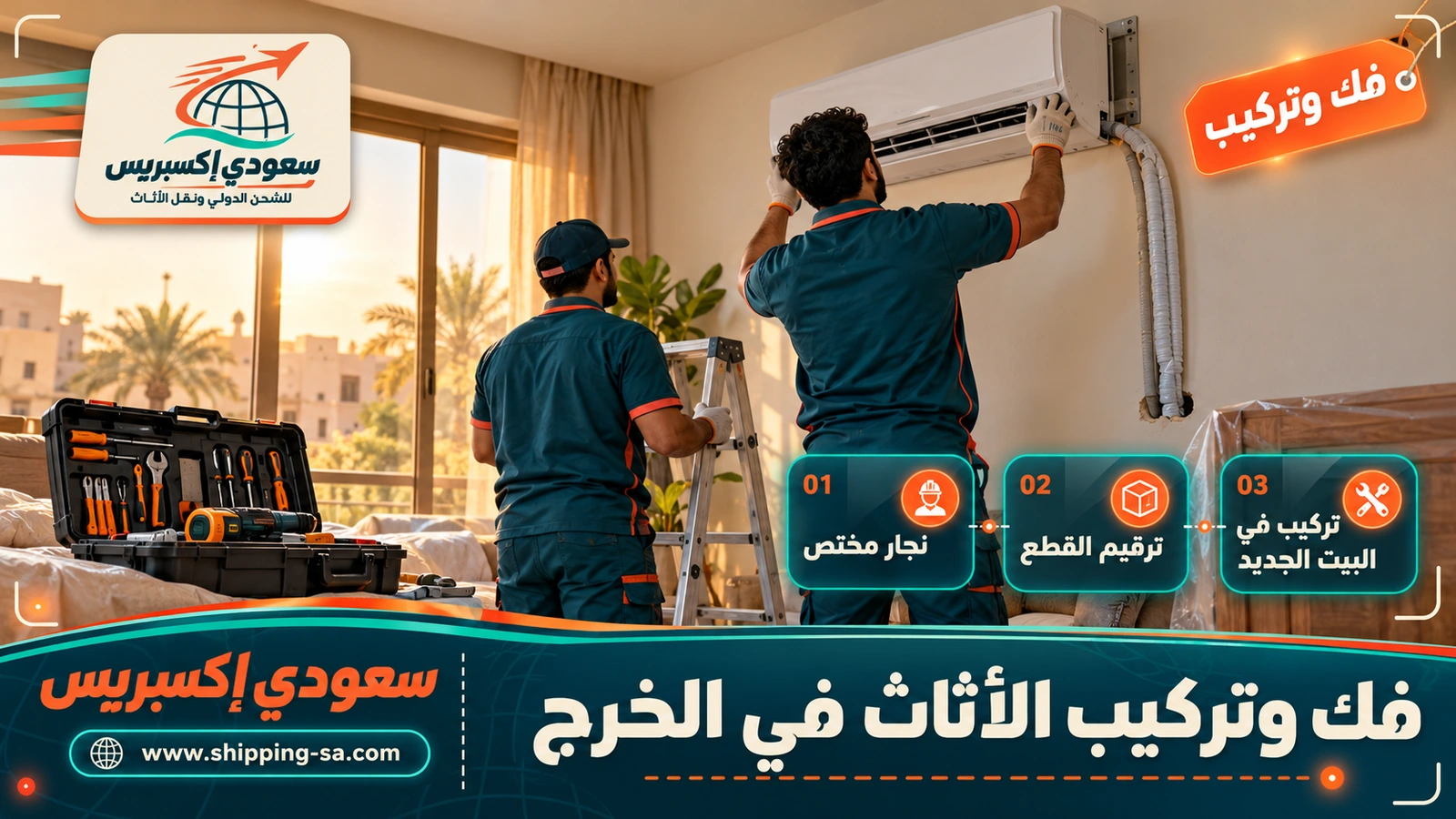 فك وتركيب الأثاث في الخرج