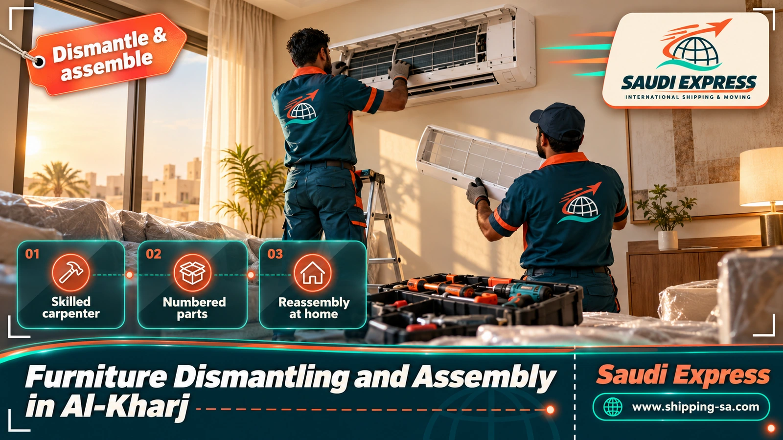 Furniture Dismantling and Assembly in Al-Kharj
