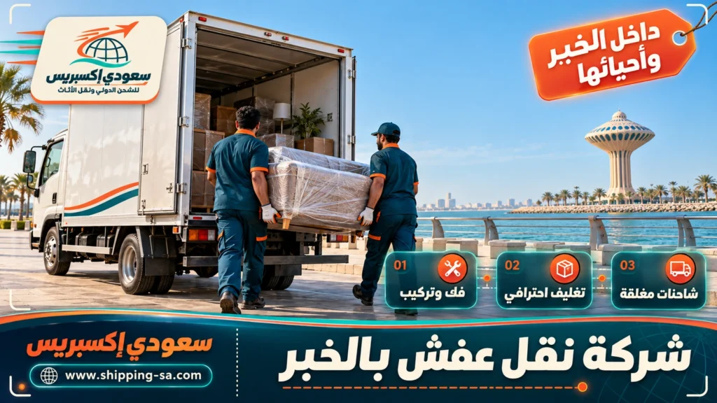 شركة نقل عفش بالخبر