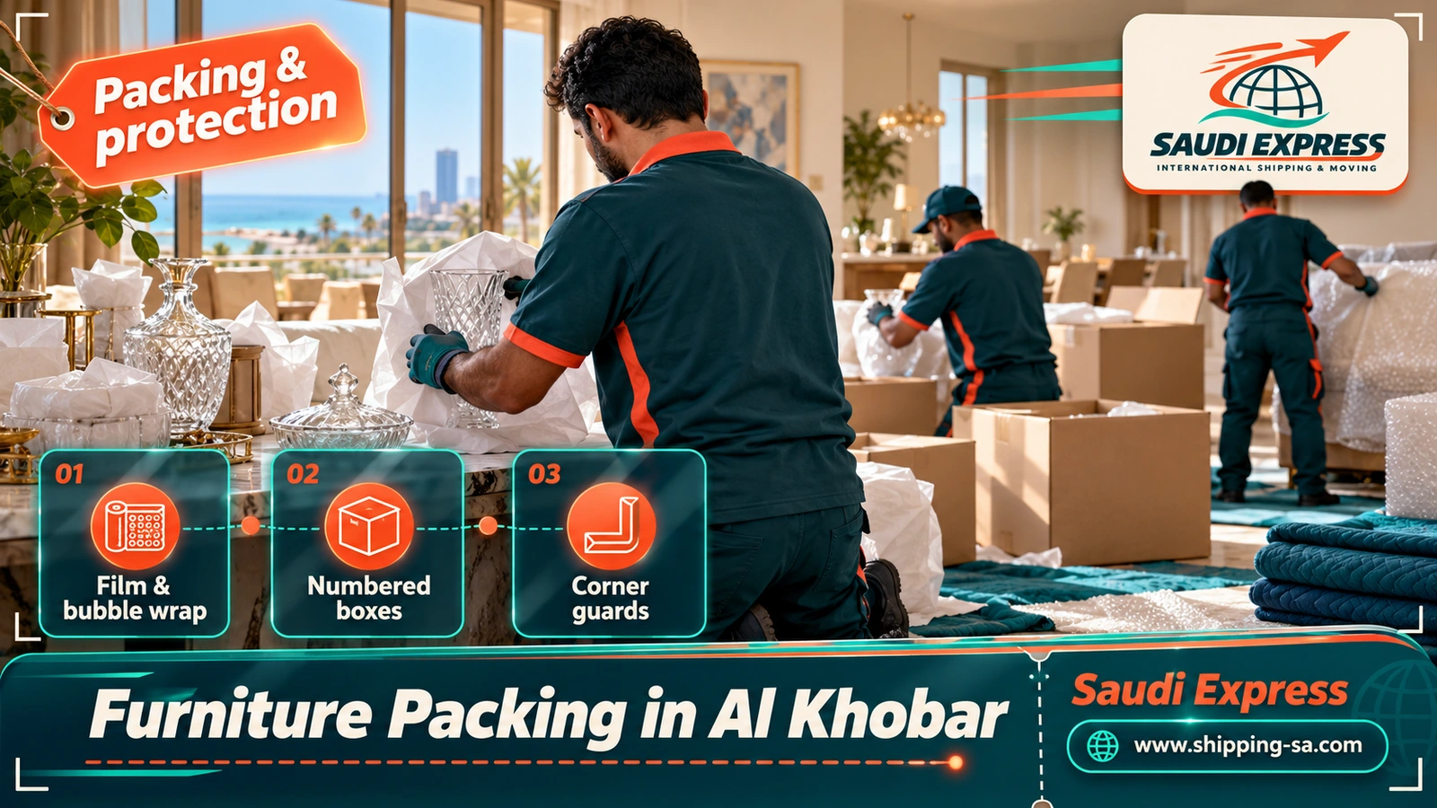 Furniture Packing in Al Khobar