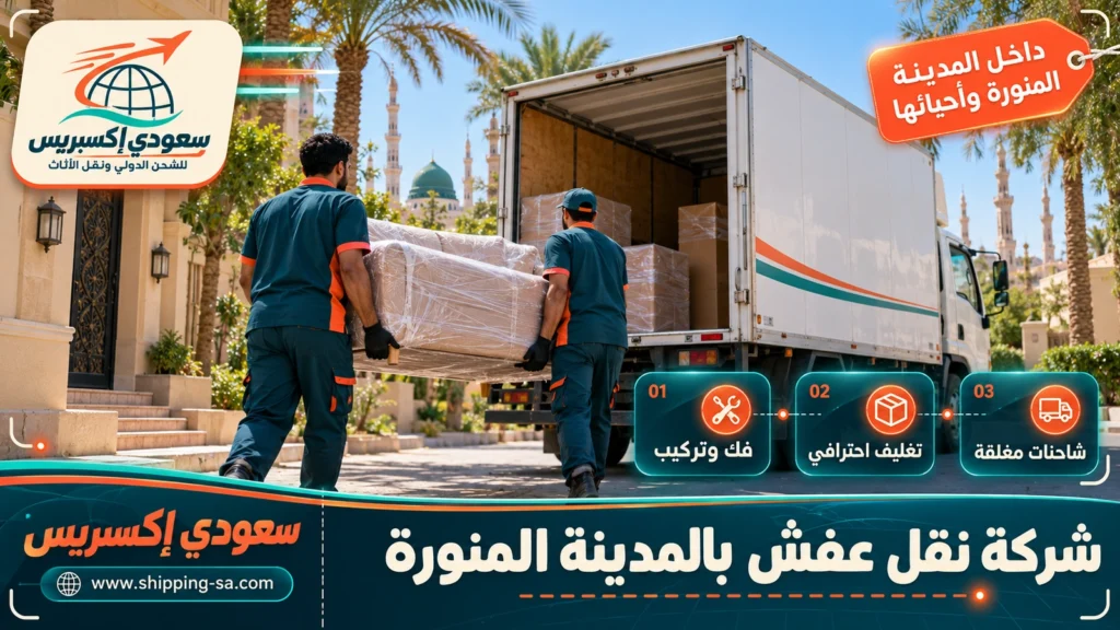 شركة نقل عفش بالمدينة المنورة