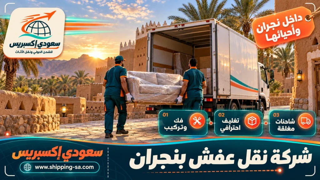 شركة نقل عفش بنجران