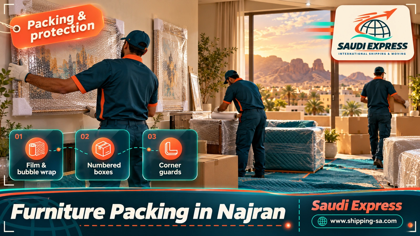 Furniture Packing in Najran
