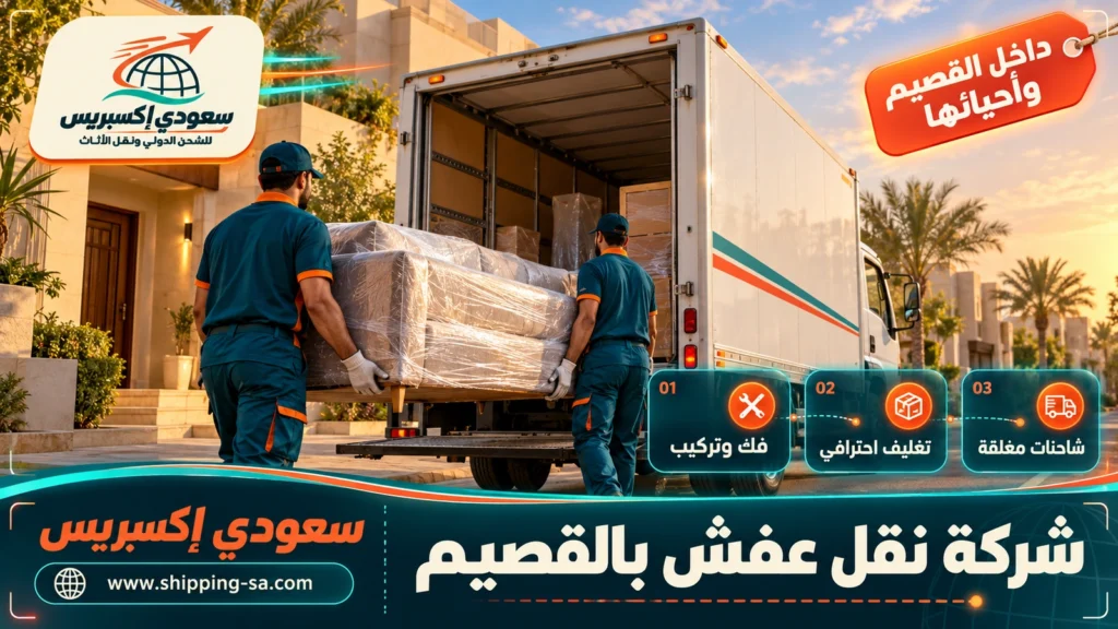 شركة نقل عفش بالقصيم