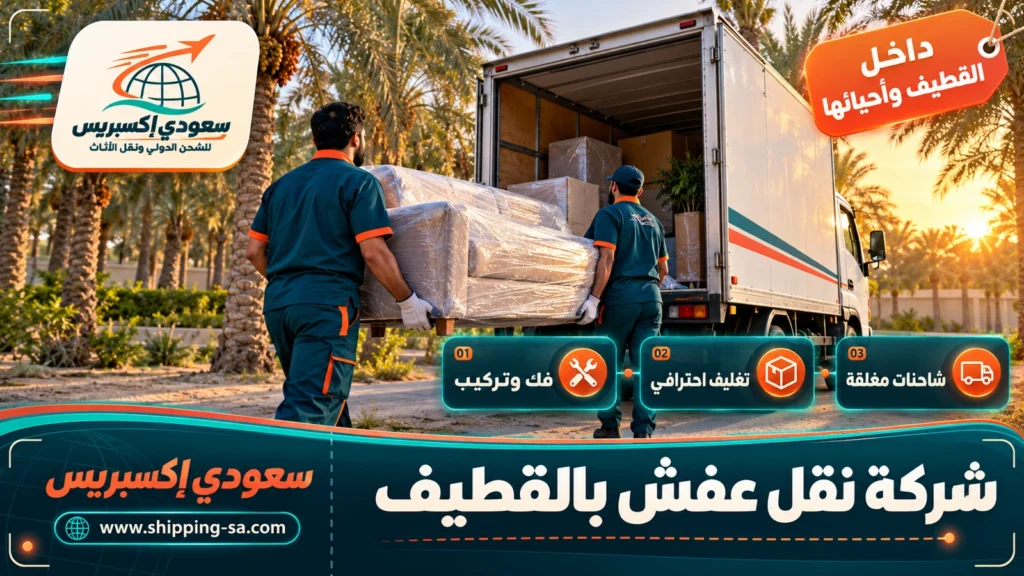 شركة نقل عفش بالقطيف