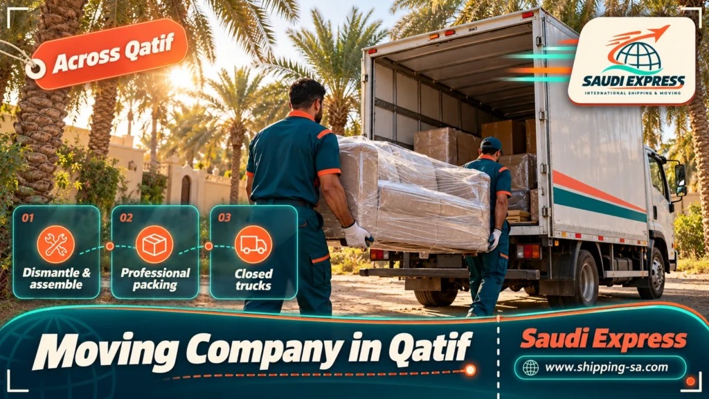 Moving Company in Qatif