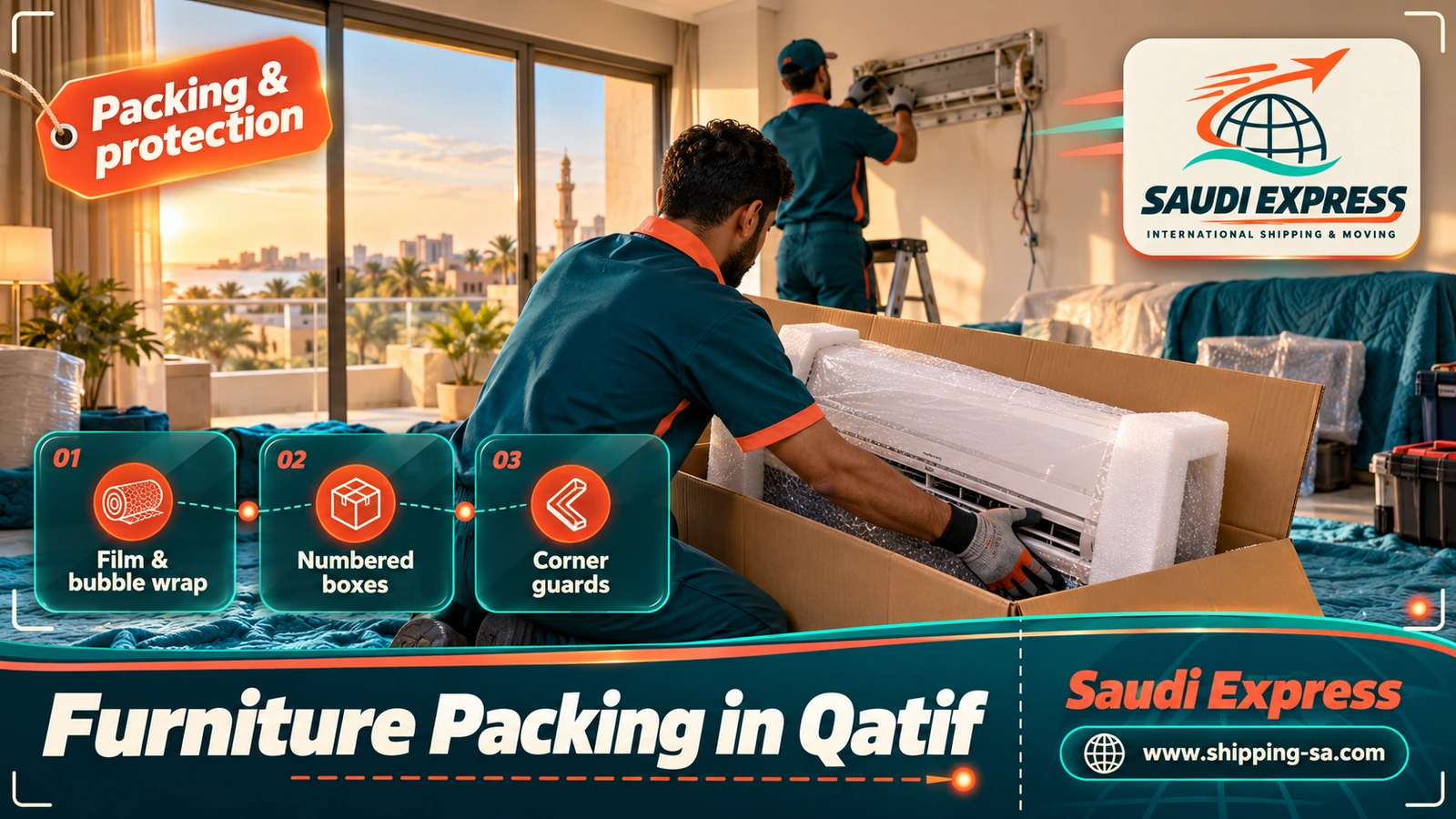 Furniture Packing in Qatif