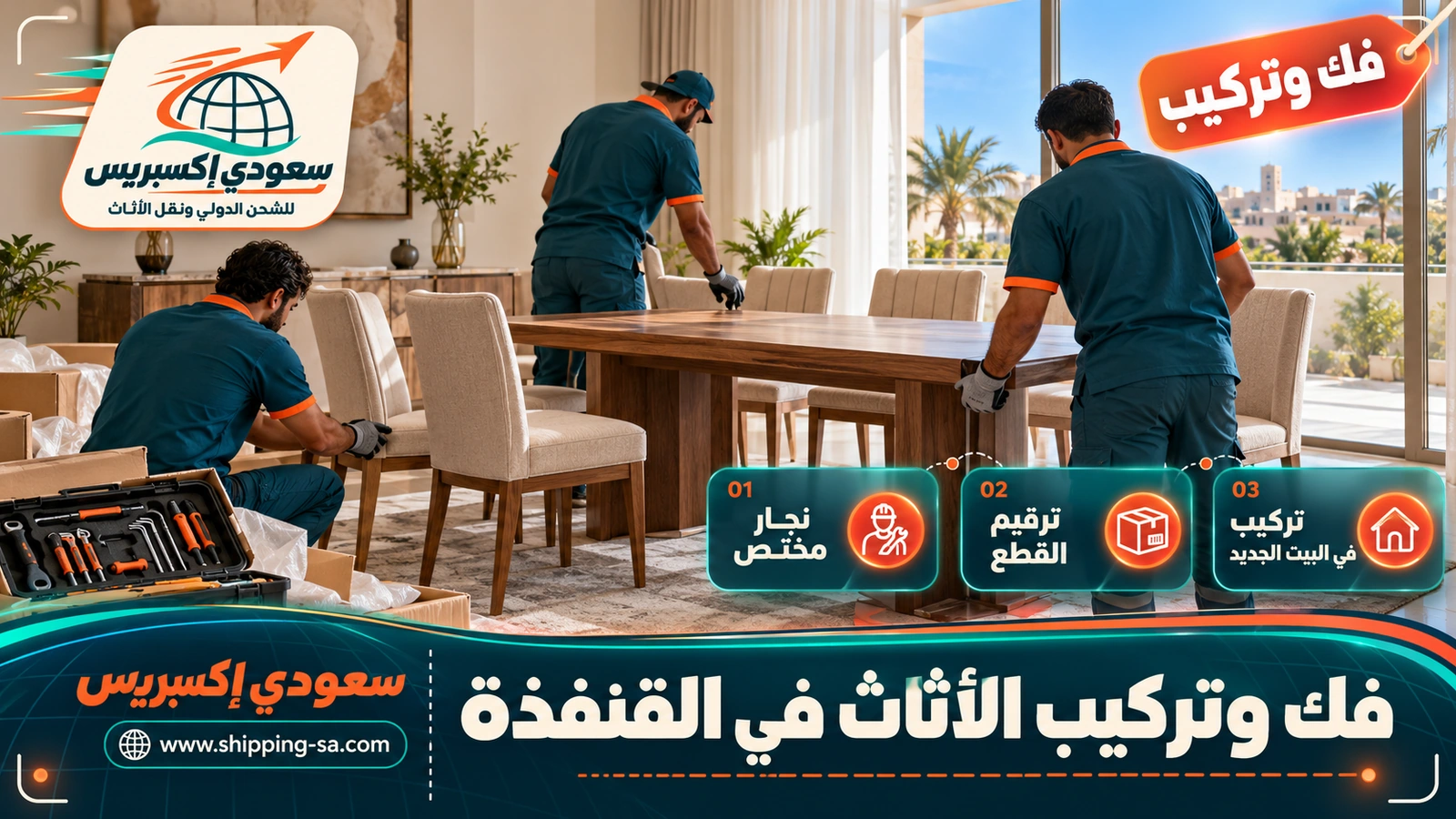 فك وتركيب الأثاث في القنفذة