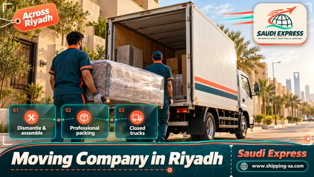 Moving Company in Riyadh