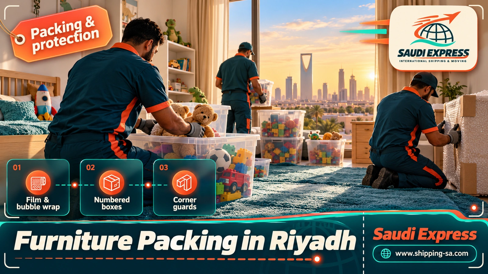 Furniture Packing in Riyadh
