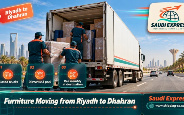 Furniture Moving from Riyadh to Dhahran