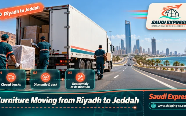 Furniture Moving from Riyadh to Jeddah