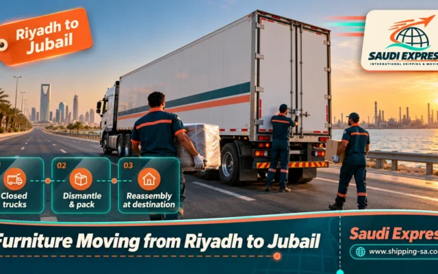 Furniture Moving from Riyadh to Jubail