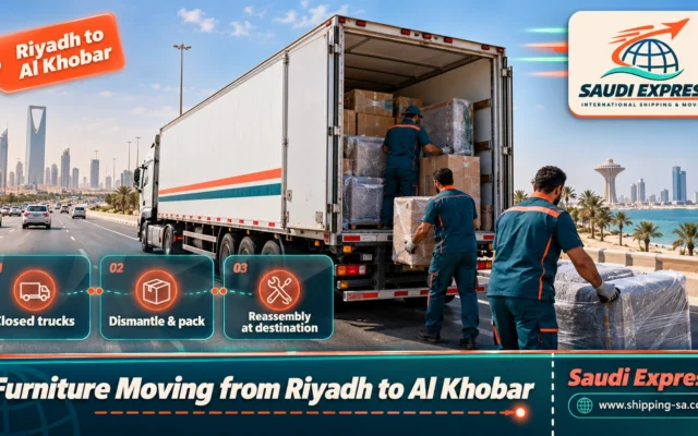 Furniture Moving from Riyadh to Al Khobar