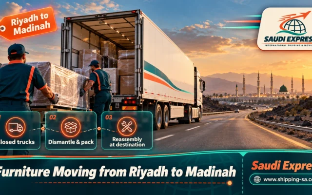 Furniture Moving from Riyadh to Madinah