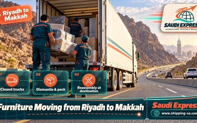 Furniture Moving from Riyadh to Makkah